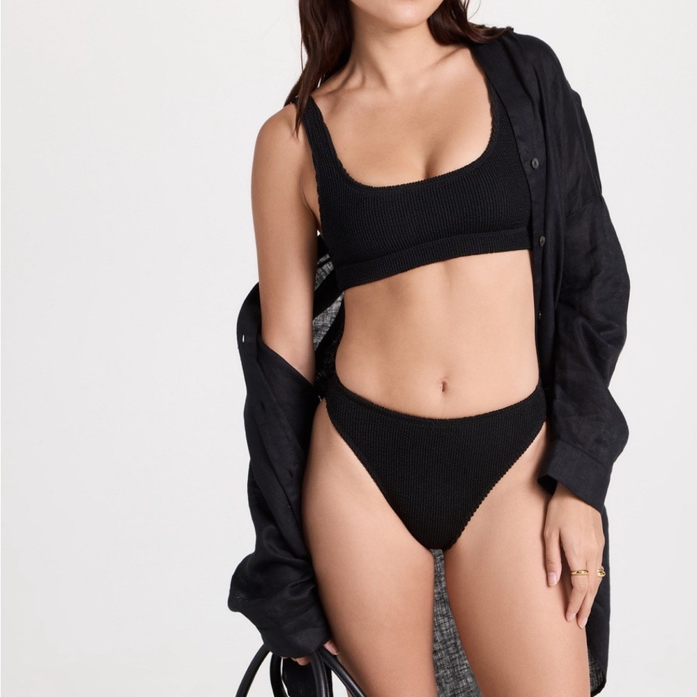 Good American Always Fits Black Swimwear